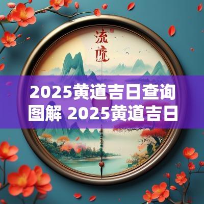 2025黄道吉日查询图解 2025黄道吉日12月份