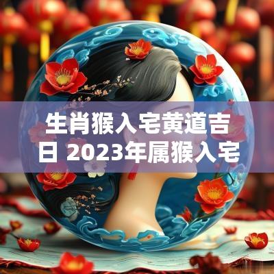 生肖猴入宅黄道吉日 2025年属猴入宅黄道吉日一览表