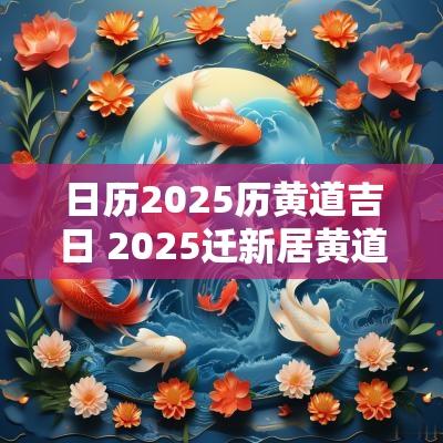 日历2025历黄道吉日 2025迁新居黄道吉日