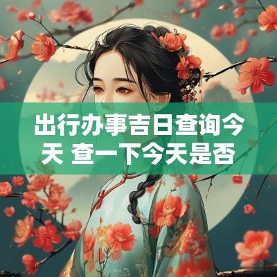 出行办事吉日查询今天 查一下今天是否是吉日