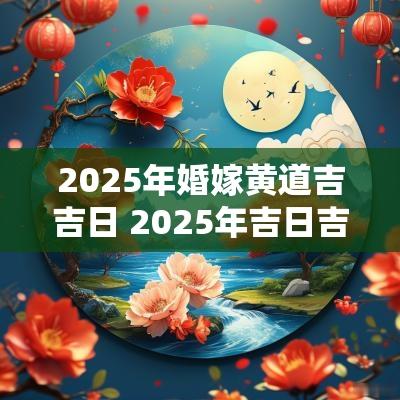 2025年婚嫁黄道吉吉日 2025年吉日吉时大全表