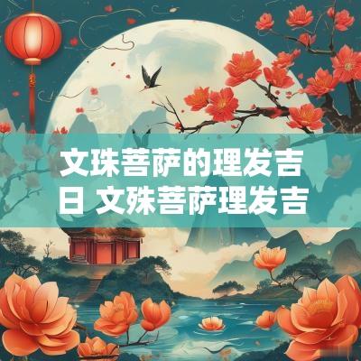文珠菩萨的理发吉日 文殊菩萨理发吉日