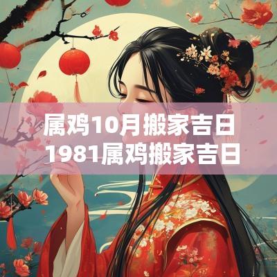 属鸡10月搬家吉日 1981属鸡搬家吉日
