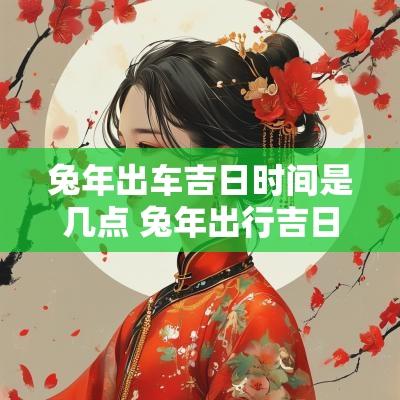 蛇年出车吉日时间是几点 蛇年出行吉日几点到几点