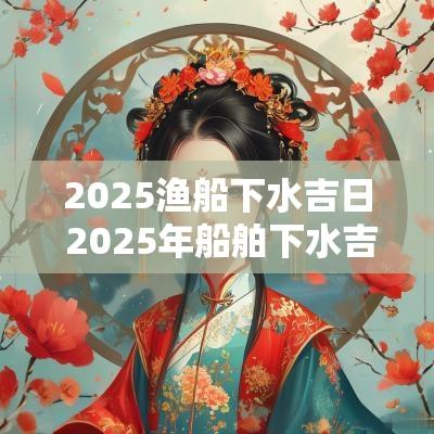 2025渔船下水吉日 2025年船舶下水吉日