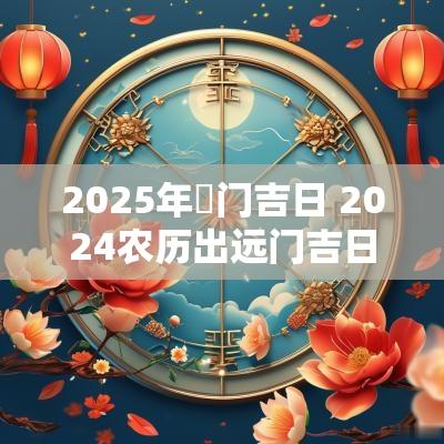 2025年岀门吉日 2025农历出远门吉日一览表