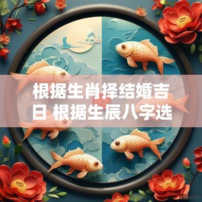 根据生肖择结婚吉日 根据生辰八字选结婚吉日一览表