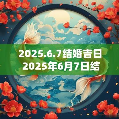 2025.6.7结婚吉日 2025年6月7日结婚吉日查询