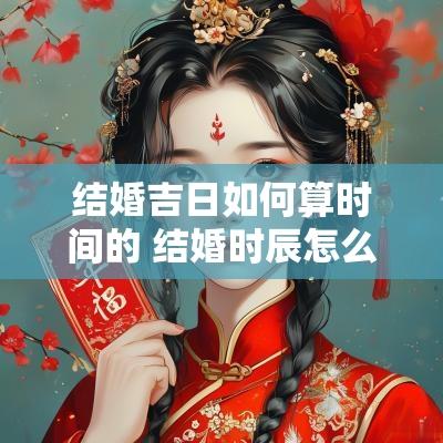 结婚吉日如何算时间的 结婚时辰怎么算