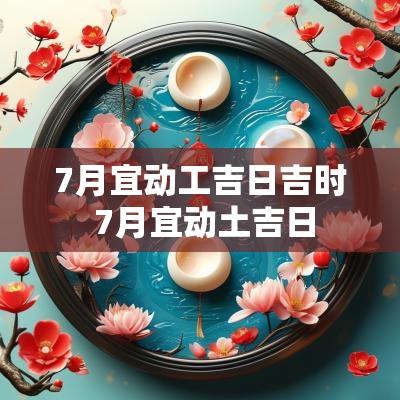 7月宜动工吉日吉时 7月宜动土吉日