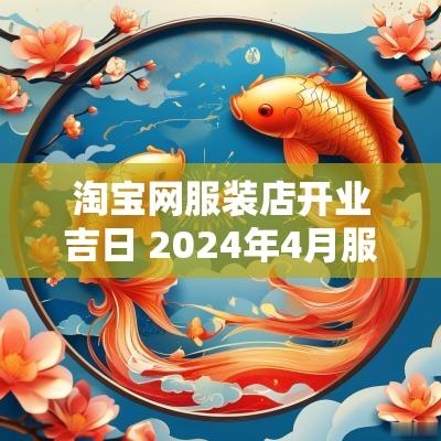 淘宝网服装店开业吉日 2025年4月服装店开业吉日一览表