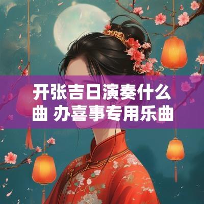 开张吉日演奏什么曲 办喜事专用乐曲
