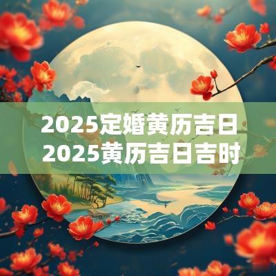 2025定婚黄历吉日 2025黄历吉日吉时
