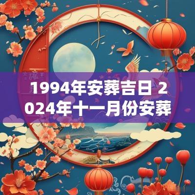 1994年安葬吉日 2025年十一月份安葬吉日