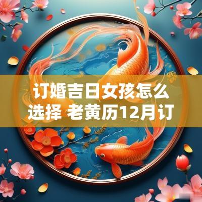 订婚吉日女孩怎么选择 老黄历12月订婚吉日
