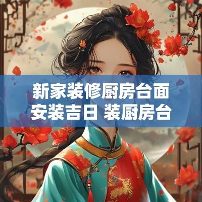 新家装修厨房台面安装吉日 装厨房台面要看日子吗