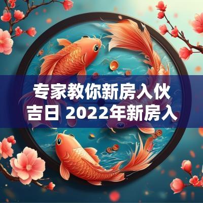专家教你新房入伙吉日 2025年新房入伙吉日一览表
