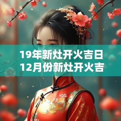 19年新灶开火吉日 12月份新灶开火吉日