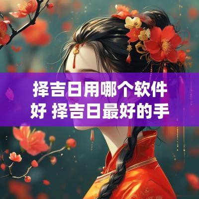 择吉日用哪个软件好 择吉日最好的手机app