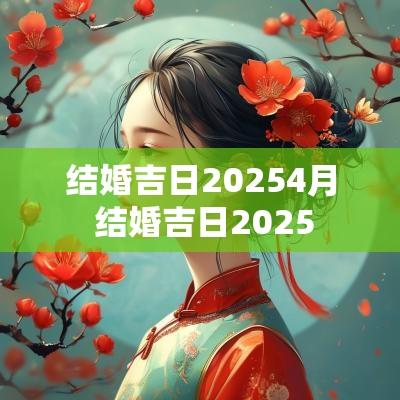 结婚吉日20254月 结婚吉日2025