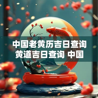 中国老黄历吉日查询黄道吉日查询 中国老黄历吉日查询
