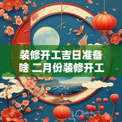 装修开工吉日准备啥 二月份装修开工吉日