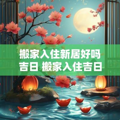 搬家入住新居好吗吉日 搬家入住吉日查询