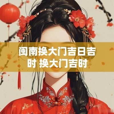 闽南换大门吉日吉时 换大门吉时
