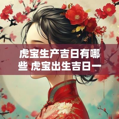 虎宝生产吉日有哪些 虎宝出生吉日一览表