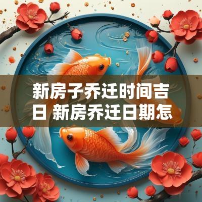 新房子乔迁时间吉日 新房乔迁日期怎么选