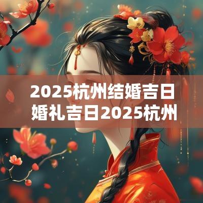 2025杭州结婚吉日 婚礼吉日2025杭州