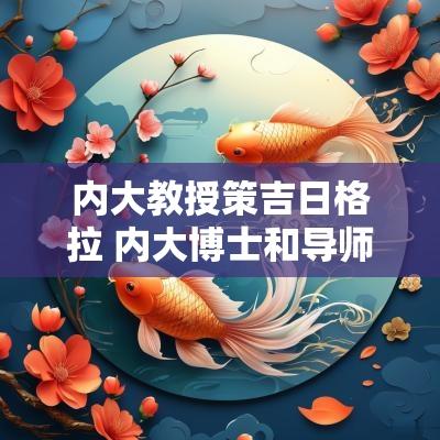 内大教授策吉日格拉 内大博士和导师