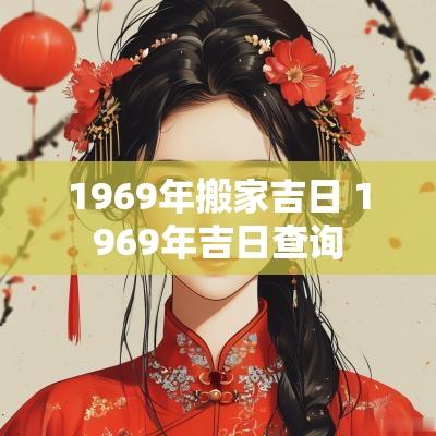 1969年搬家吉日 1969年吉日查询