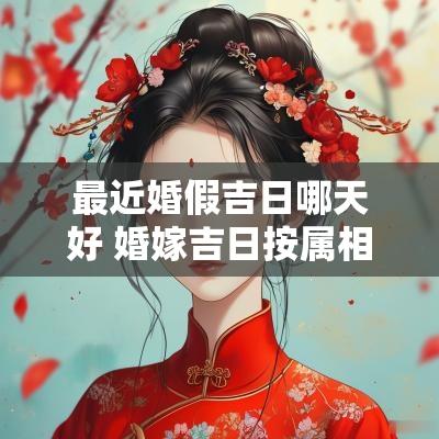 最近婚假吉日哪天好 婚嫁吉日按属相怎么查