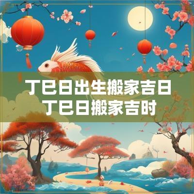 丁巳日出生搬家吉日 丁巳日搬家吉时