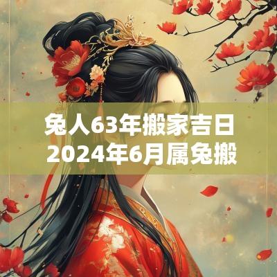 兔人63年搬家吉日 2025年6月属兔搬家吉日