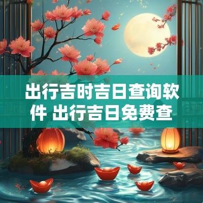 出行吉时吉日查询软件 出行吉日免费查询下载