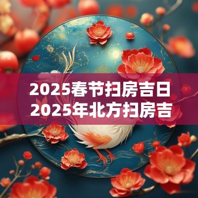 2025春节扫房吉日 2025年北方扫房吉日