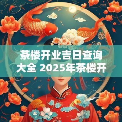 茶楼开业吉日查询大全 2025年茶楼开业吉日 茶楼开业吉日查询大全 2025年茶楼开业吉日