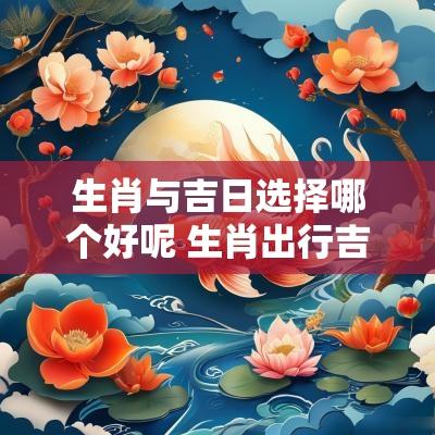 生肖与吉日选择哪个好呢 生肖出行吉日2025