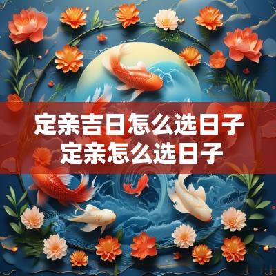 定亲吉日怎么选日子 定亲怎么选日子