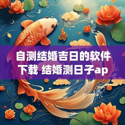 自测结婚吉日的软件下载 结婚测日子app