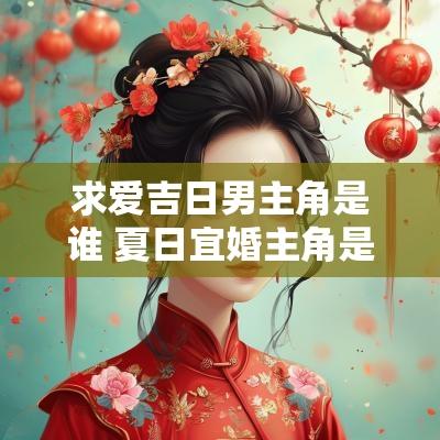 求爱吉日男主角是谁 夏日宜婚主角是谁