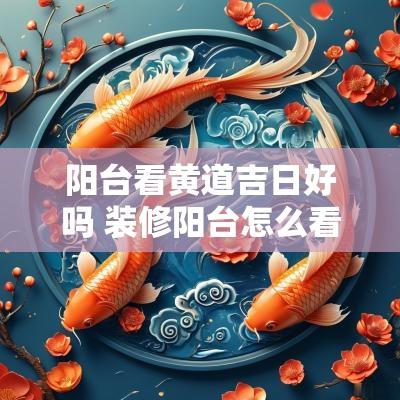 阳台看黄道吉日好吗 装修阳台怎么看吉日和时辰