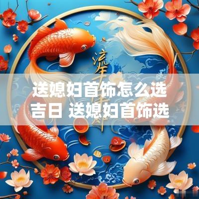 送媳妇首饰怎么选吉日 送媳妇首饰选什么
