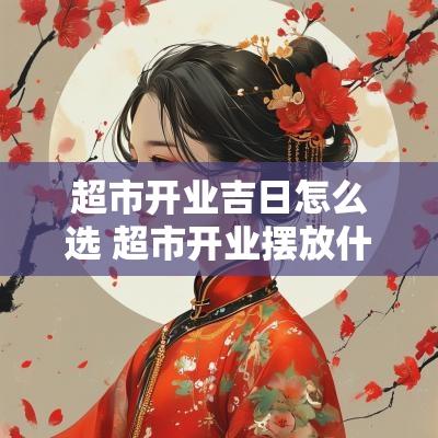 超市开业吉日怎么选 超市开业摆放什么最好