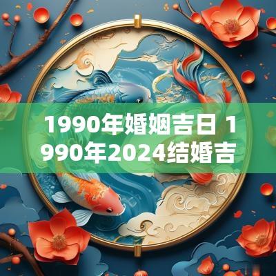 1990年婚姻吉日 1990年2025结婚吉日