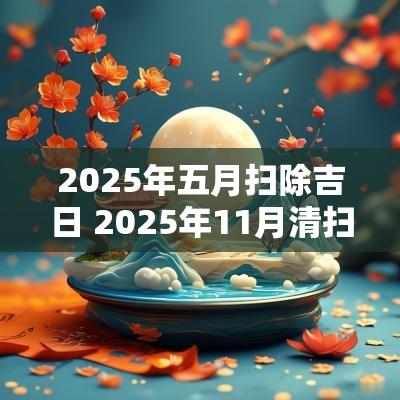 2025年五月扫除吉日 2025年11月清扫吉日