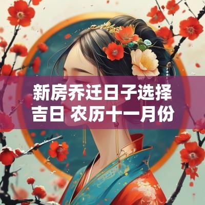 新房乔迁日子选择吉日 农历十一月份乔迁吉日
