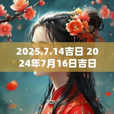 2025.7.14吉日 2025年7月16日吉日